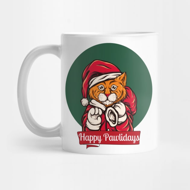 Happy pawlidays by Beyond TShirt